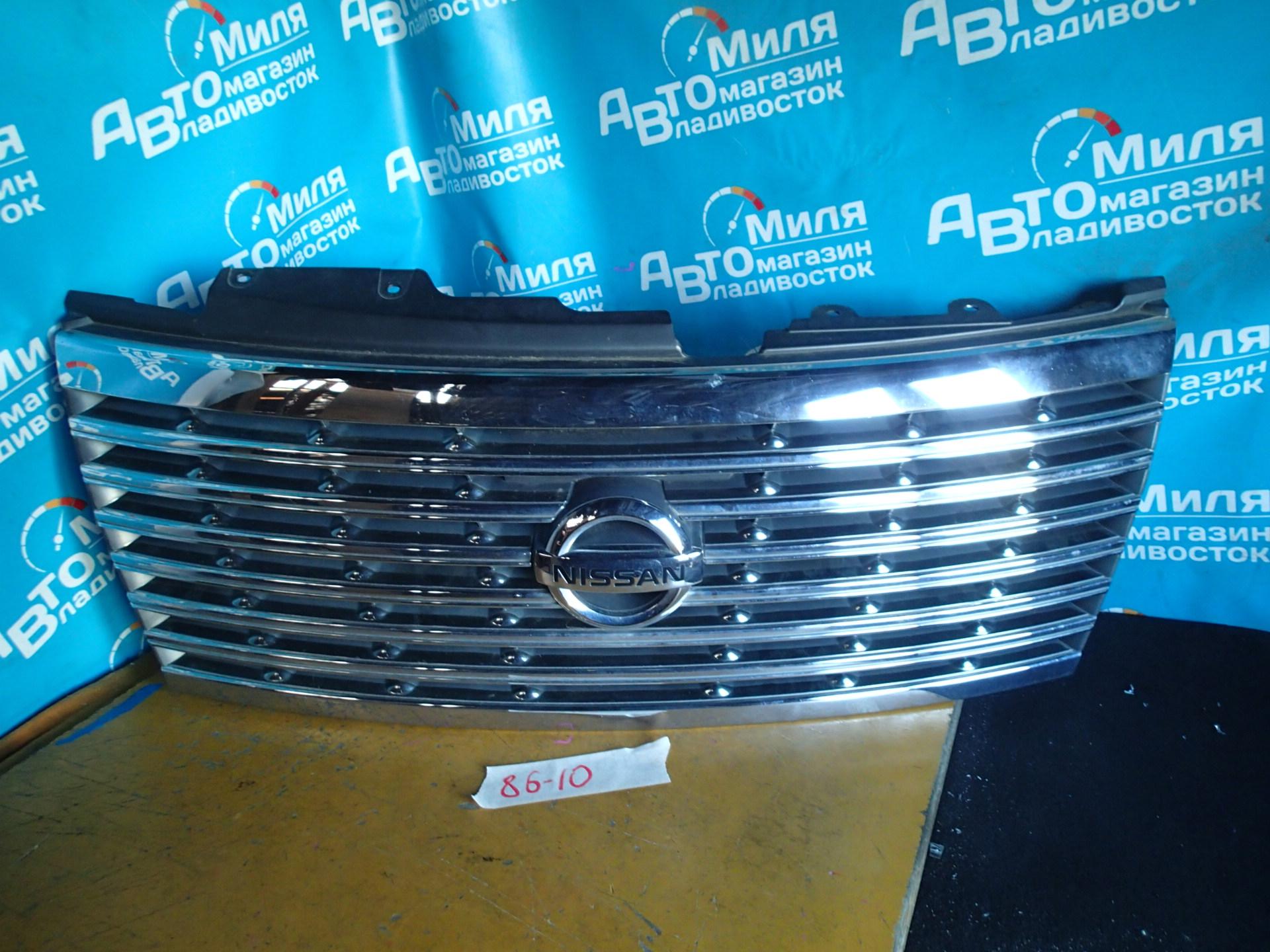 Решетка радиатора NISSAN ELGRAND E51 <> 62310WL600  1 ракурс