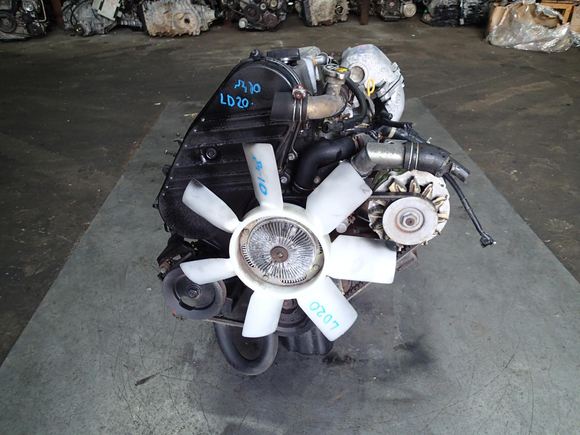 Двигатель NISSAN VANETTE C22 LD20II 726520, NO TURBO 1 ракурс