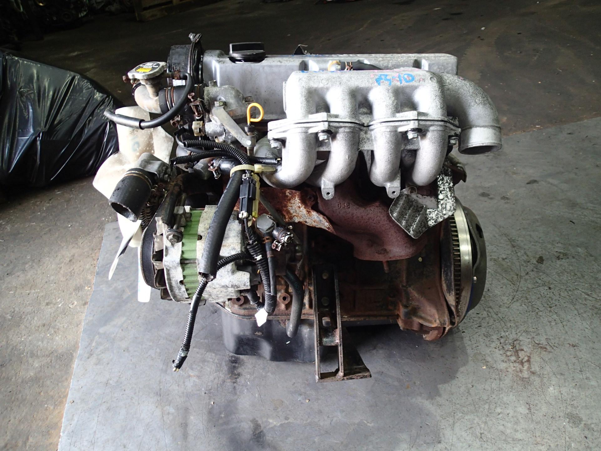 Двигатель NISSAN VANETTE C22 LD20II 726520, NO TURBO 4 ракурс