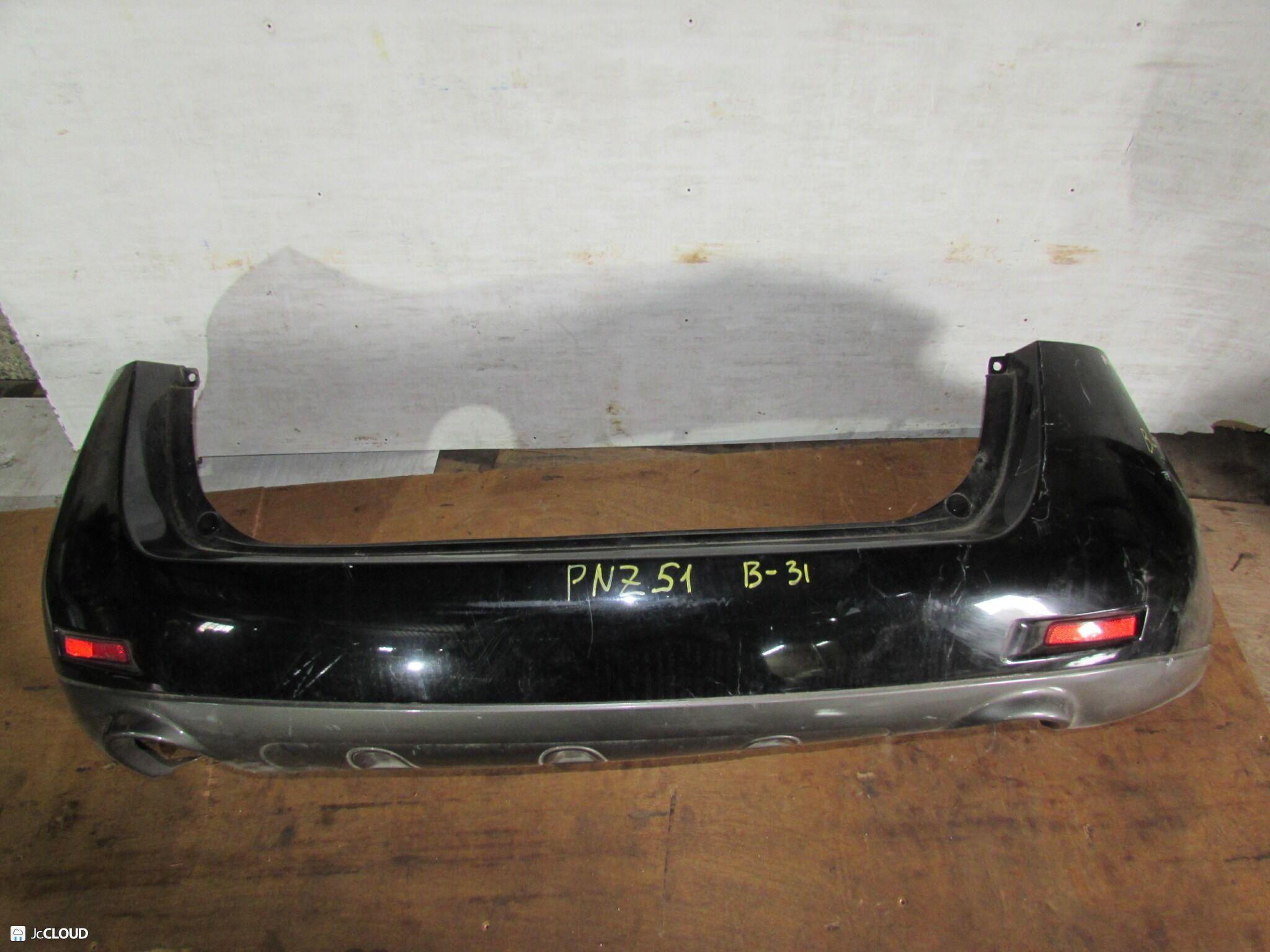 Бампер задний NISSAN MURANO PNZ51, TNZ51, TZ51, Z51 1 ракурс Бампер задний NISSAN MURANO PNZ51, TNZ51, TZ51, Z51 1 ракурс