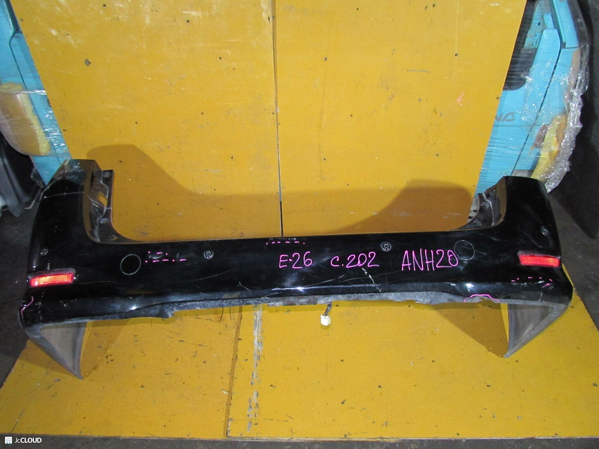 Бампер задний  TOYOTA ALPHARD, VELLFIRE ANH20W, ANH25W, ATH20W, GGH20W, GGH25W 1 ракурс