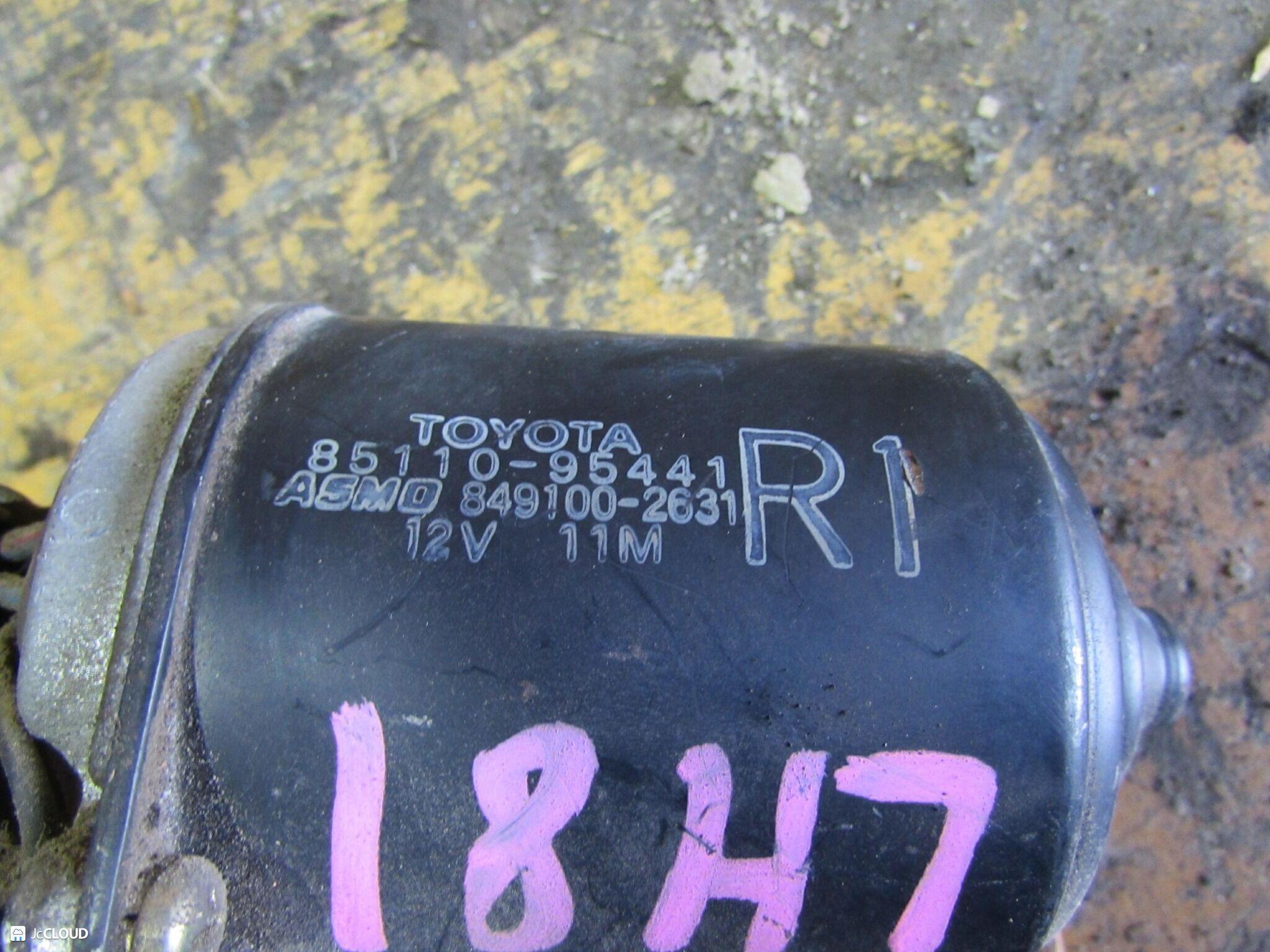 Мотор дворников TOYOTA DYNA, HIACE, TOYOACE LH80, LH85, LH90, LH95 2L 85110-95441 4 ракурс
