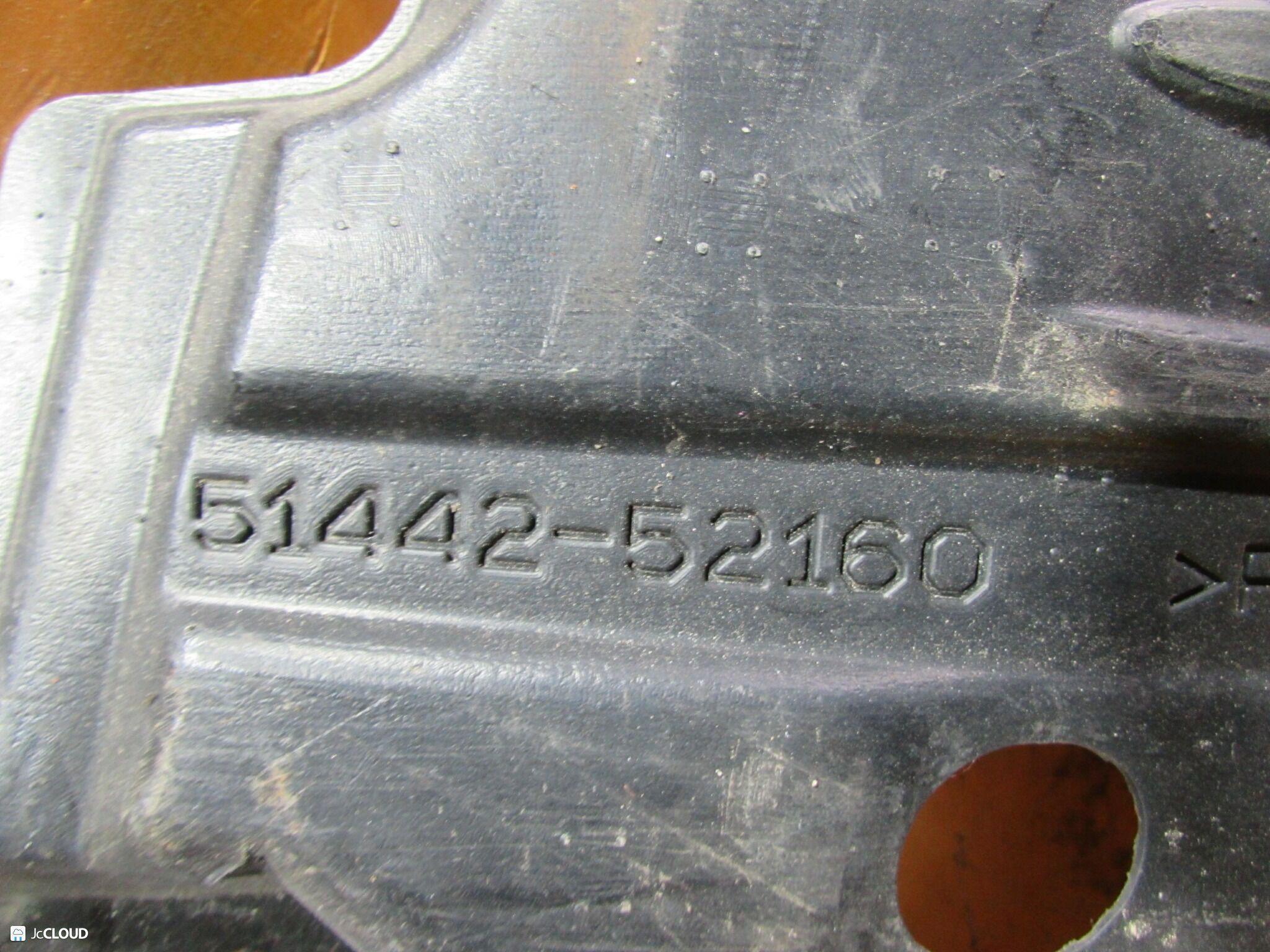 Защита двигателя левая передняя TOYOTA COROLLA FIELDER, AXIO NKE165G, NRE160G, NRE161G, NZE161G, NZE164G, ZRE162G 1NZFXE, 1NRFE, 2NRFKE 51442-52160 3 ракурс Защита двигателя левая передняя TOYOTA COROLLA FIELDER, AXIO NKE165G, NRE160G, NRE161G, NZE161G, NZE164G, ZRE162G 1NZFXE, 1NRFE, 2NRFKE 51442-52160 3 ракурс