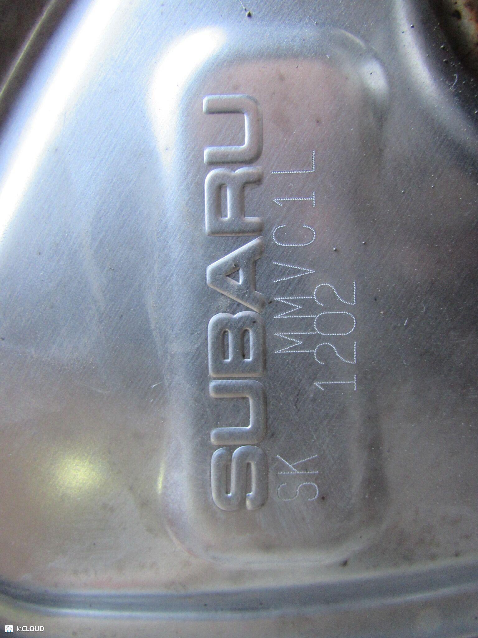 Бочка глушителя левая задняя SUBARU FORESTER SKE, SK5, SK7, SK9 FB20W, FB25 3 ракурс