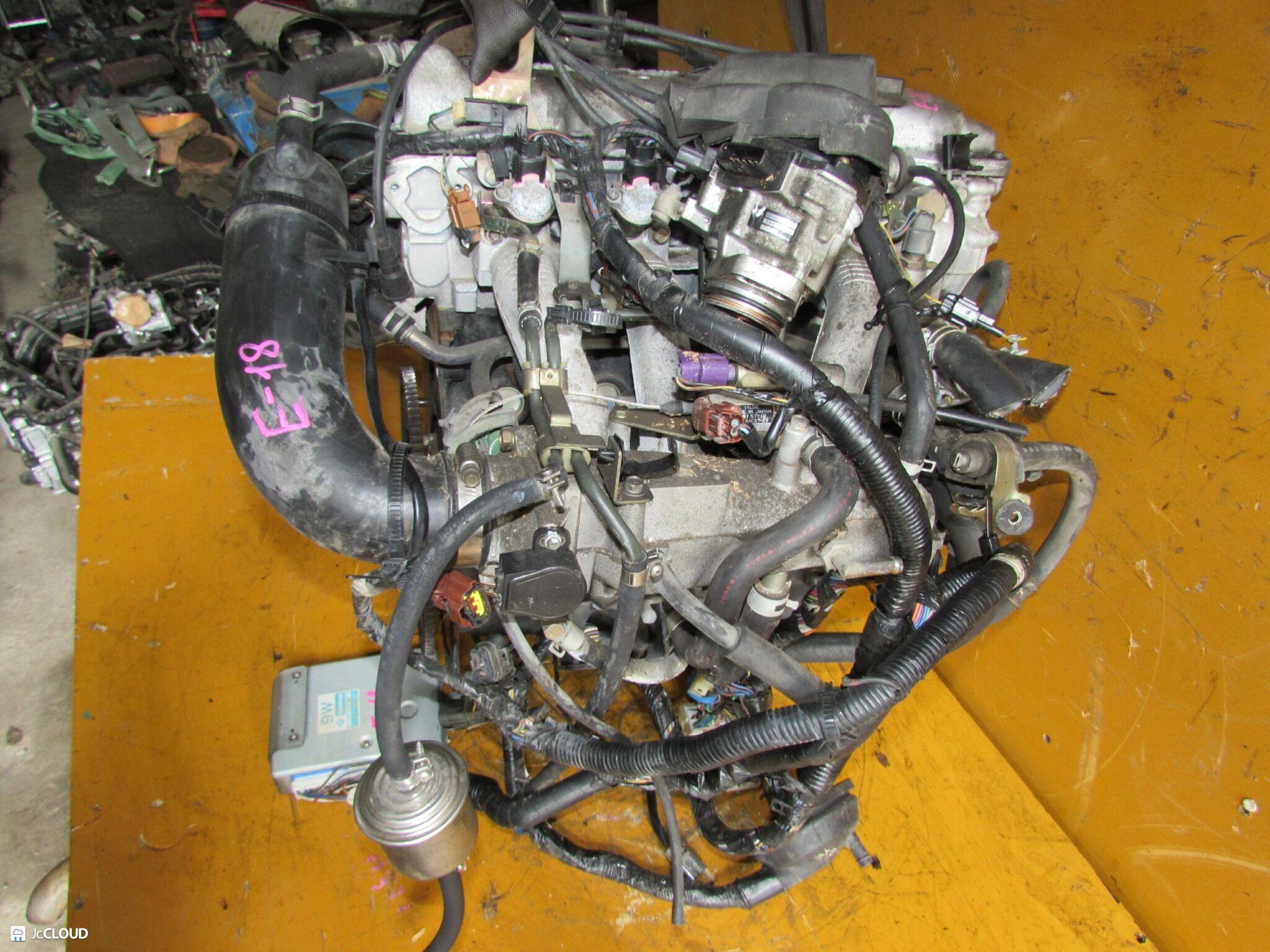 Двигатель NISSAN SERENA KAJC23 GA16DE 3 ракурс
