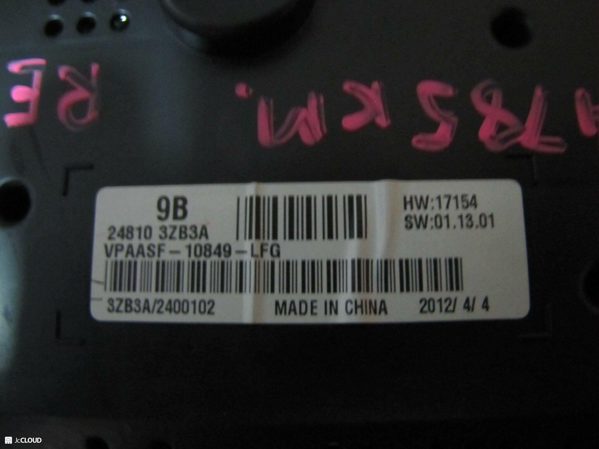 Спидометр NISSAN DUALIS J10, KJ10, KNJ10, NJ10 MR20DE 248103ZB3A 5 ракурс