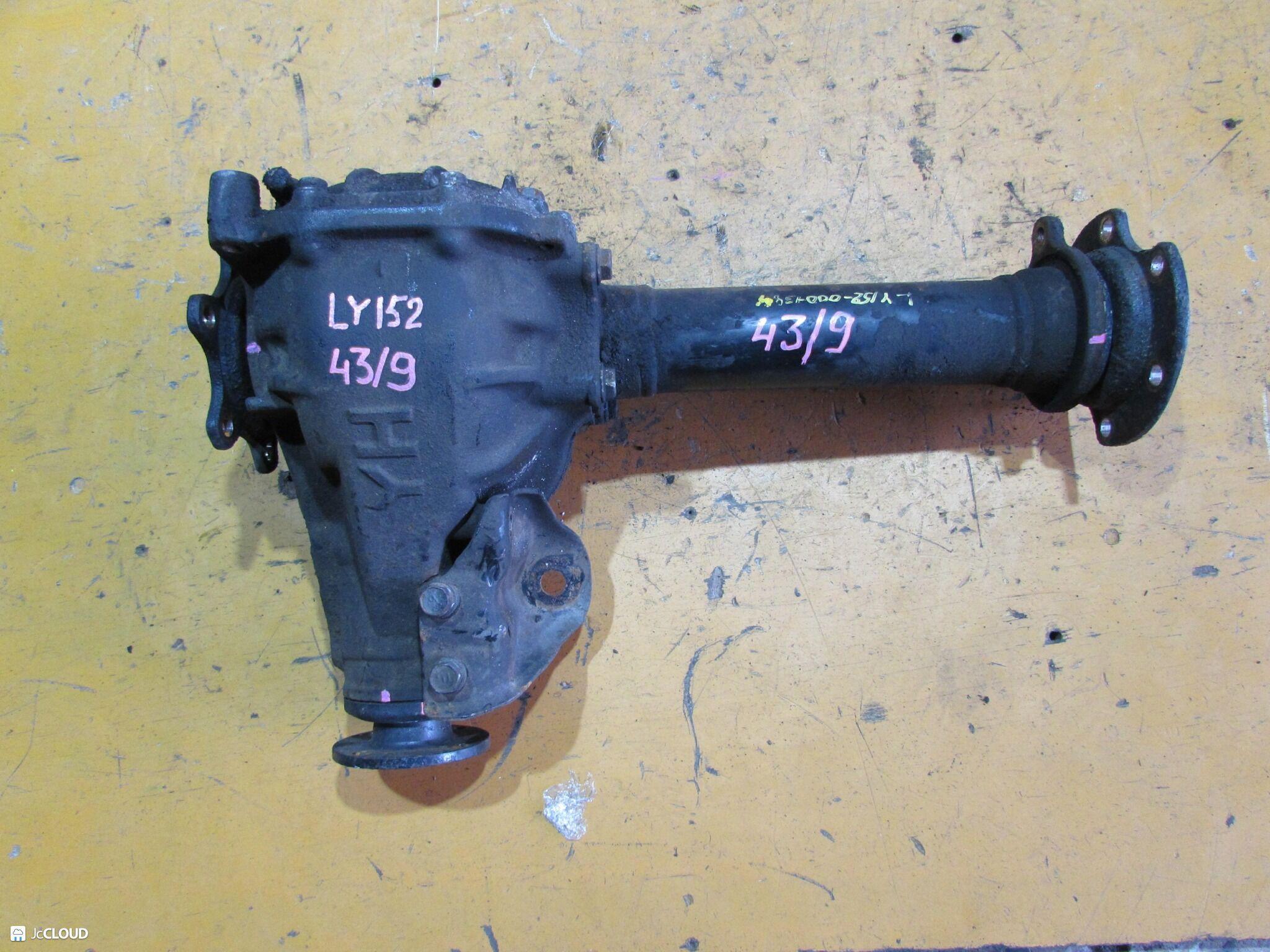 Редуктор передний  TOYOTA DYNA, HIACE, TOYOACE LY151, LY152, LY161, LY162 3L, 5L ,43X9 1 ракурс