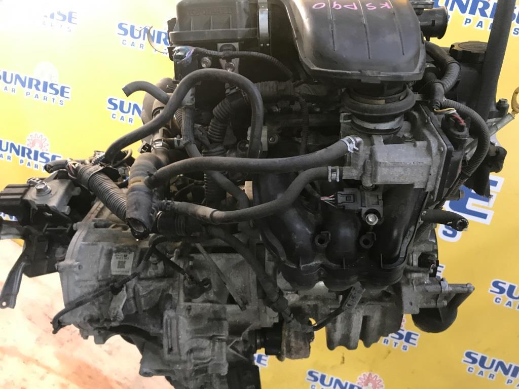 Двигатель TOYOTA VITZ KSP90 1KR 0787863 4 ракурс