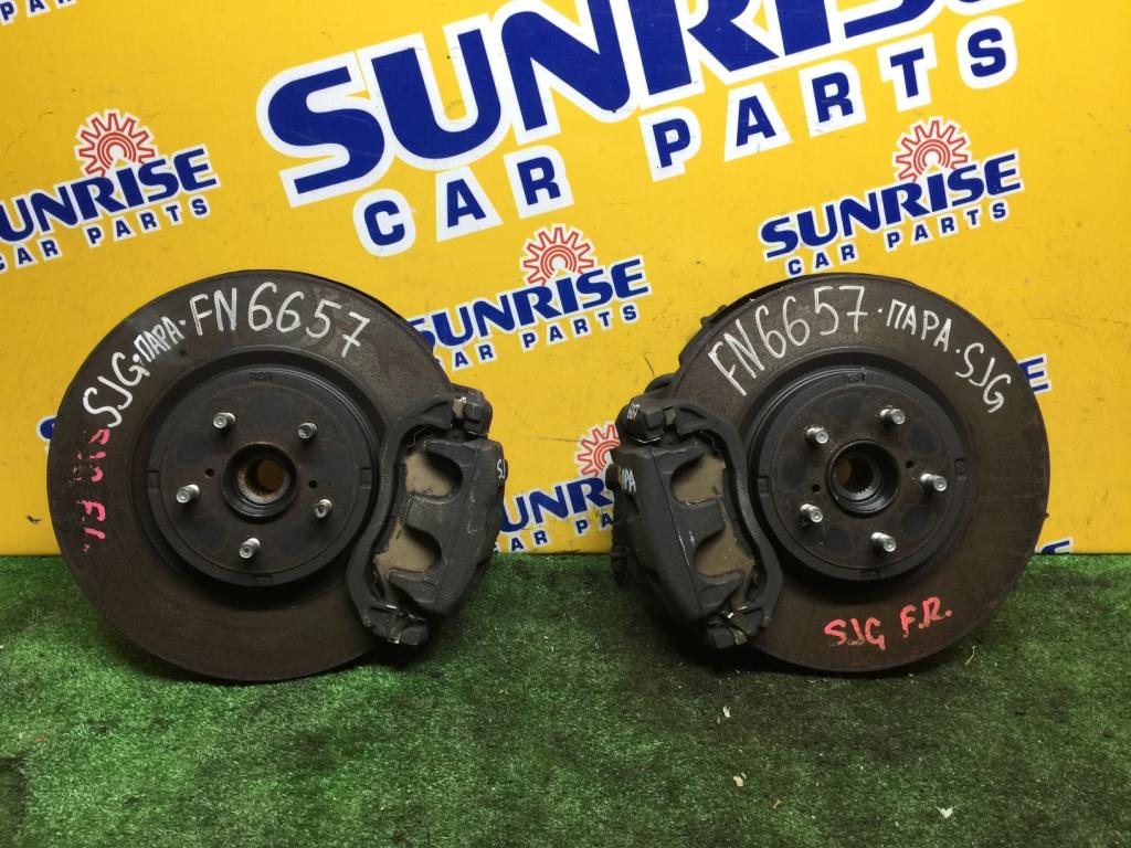 Ступица передняя  SUBARU FORESTER SJG 1 ракурс